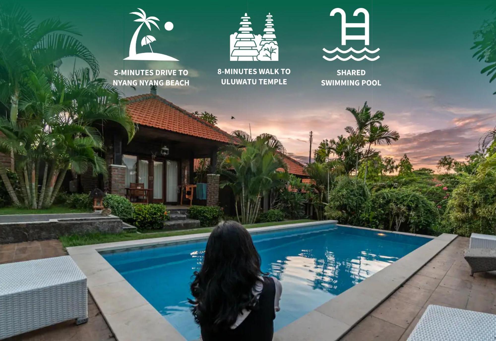 Kubu Nyang Nyang Uluwatu By Bukit Vista Apartment Exterior photo